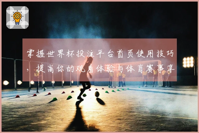 掌握世界杯投注平台首页使用技巧，提高你的观看体验与体育赛事享受