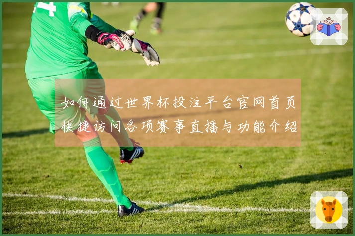如何通过世界杯投注平台官网首页快捷访问各项赛事直播与功能介绍